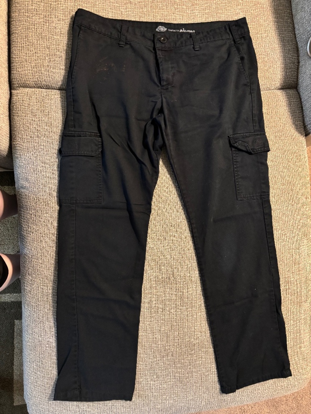 Black work pants (r)